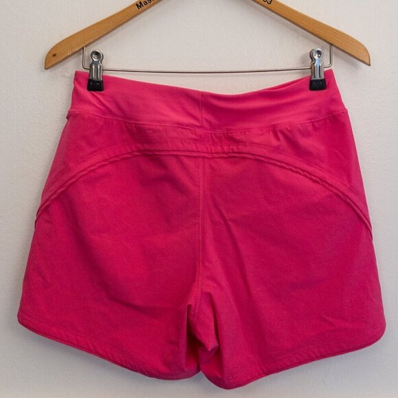 Lands’ End Pink Active Shorts | Women’s Size 6 | Stretchy, Pockets, Athleisure - Picture 2 of 3